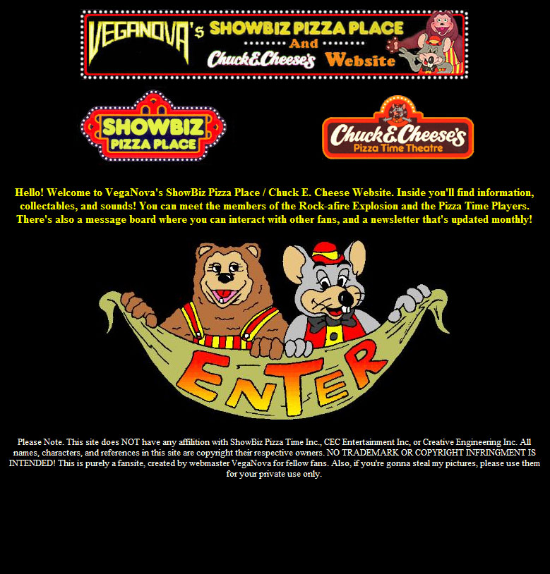 Фото showbiz pizza place